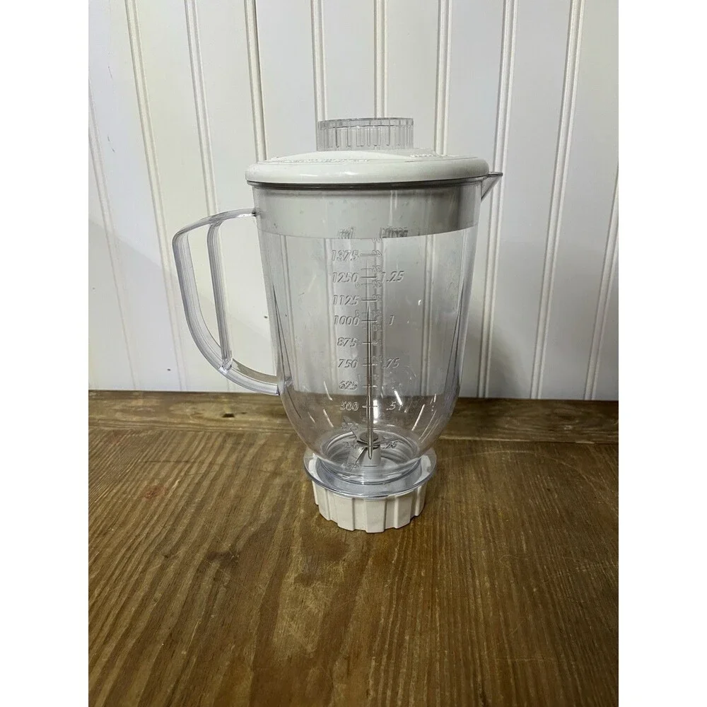Hamilton Beach  Blender Jar Proctor Silex Model  48oz  White Lid 14 Speed